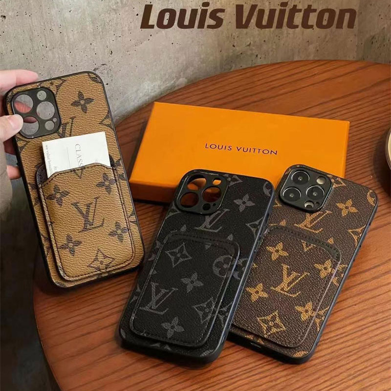 lv Luxury iPhone 16 15 Pro max 14 13 Case Back 