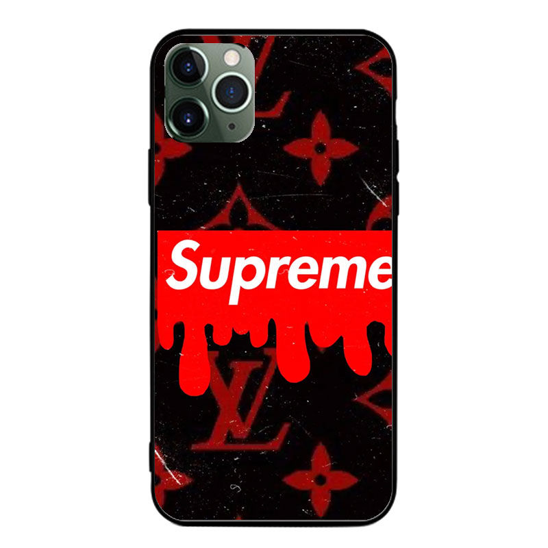 lv Fashion Brand iphone 15 16 pro max Full Cover housse