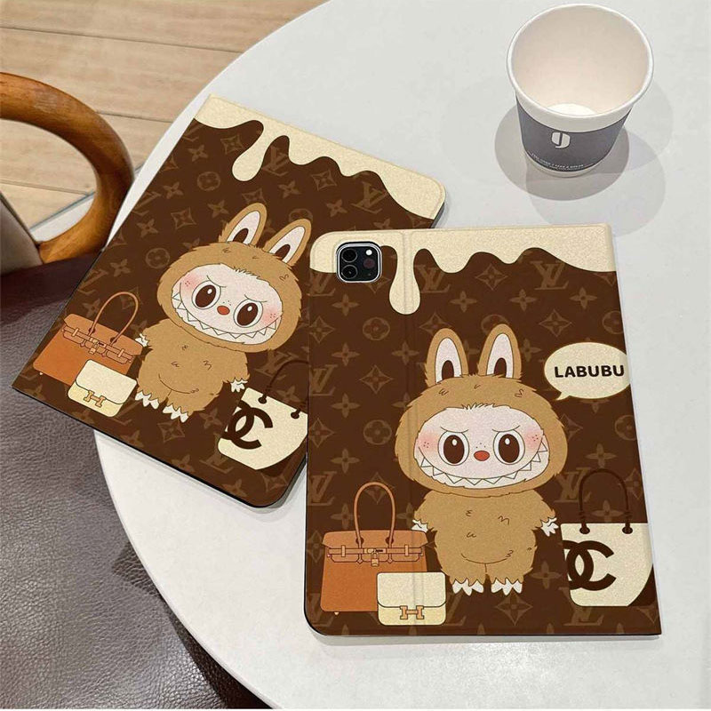 LABUBU &lv Designer ipad mini 7/6/5 luxury case