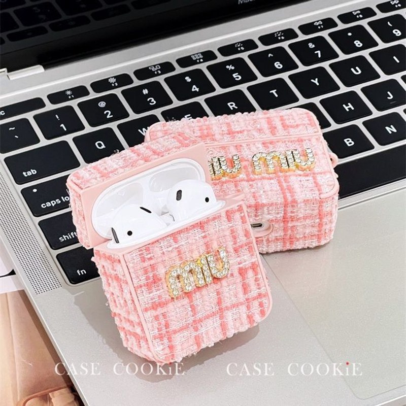 MiuMiu Wireless Charging Case for AirPods 1 2 3 pro pro2Charging Case