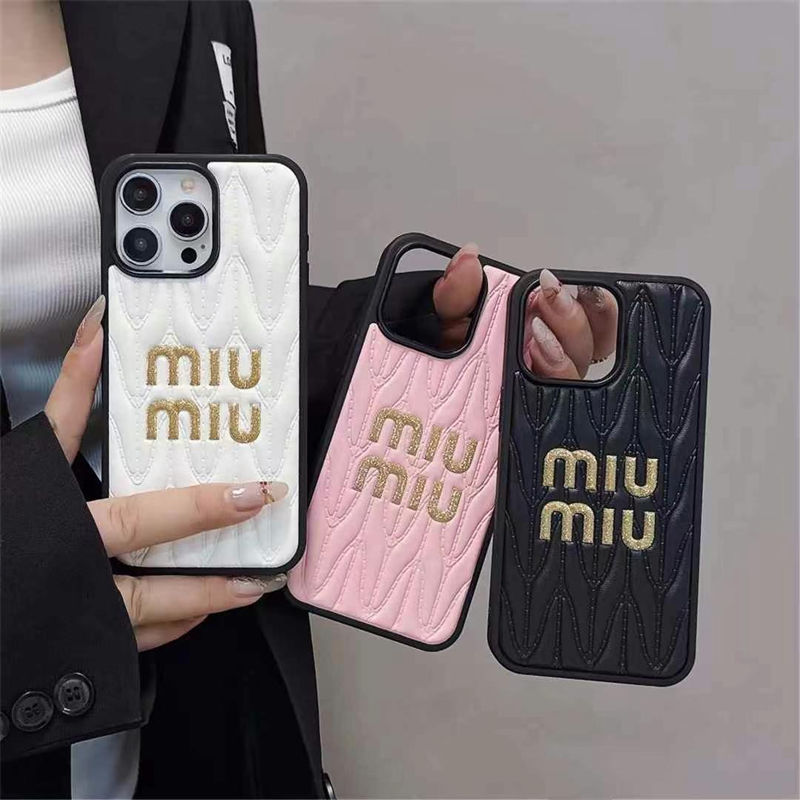  MiuMiu iPhone 15 16 PRO MAX Case 
