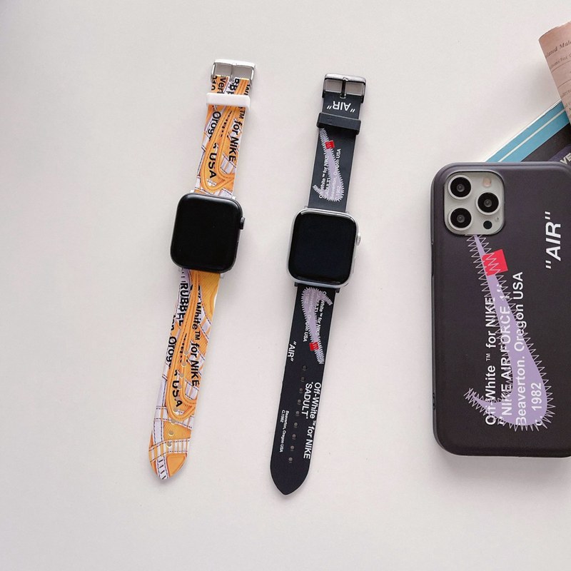 Nike Leather Apple Watch Band for Series 1/2/3/4/5/6/7/8/UltraLuxury