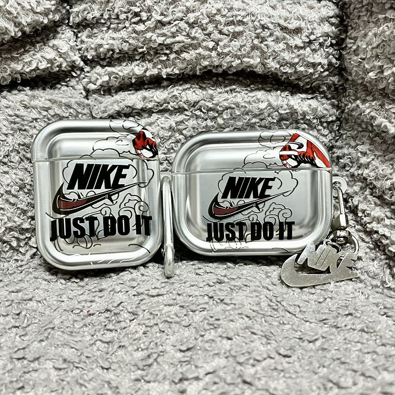 Nike Wireless Charging Airpods4 pro 4 2 3 1 Earbuds Case 