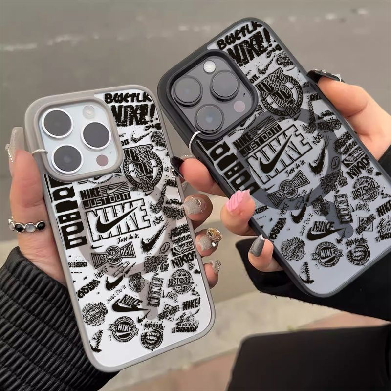  Nike iPhone 16e/13/14/15 16 Pro Max Wallet Flip Case