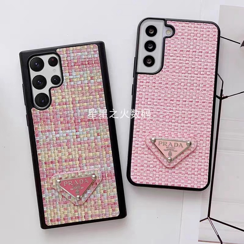 Prada Luxury designer iPhone 15 14case