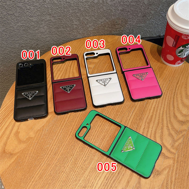 PRADA PHONE CASE SHELL FOR SAMSUNG Z FLIP 6 5 4 FOLD4 3 LUXURY SAMSUNG Z FLIP 5 4 FOLD6 CASE BACK