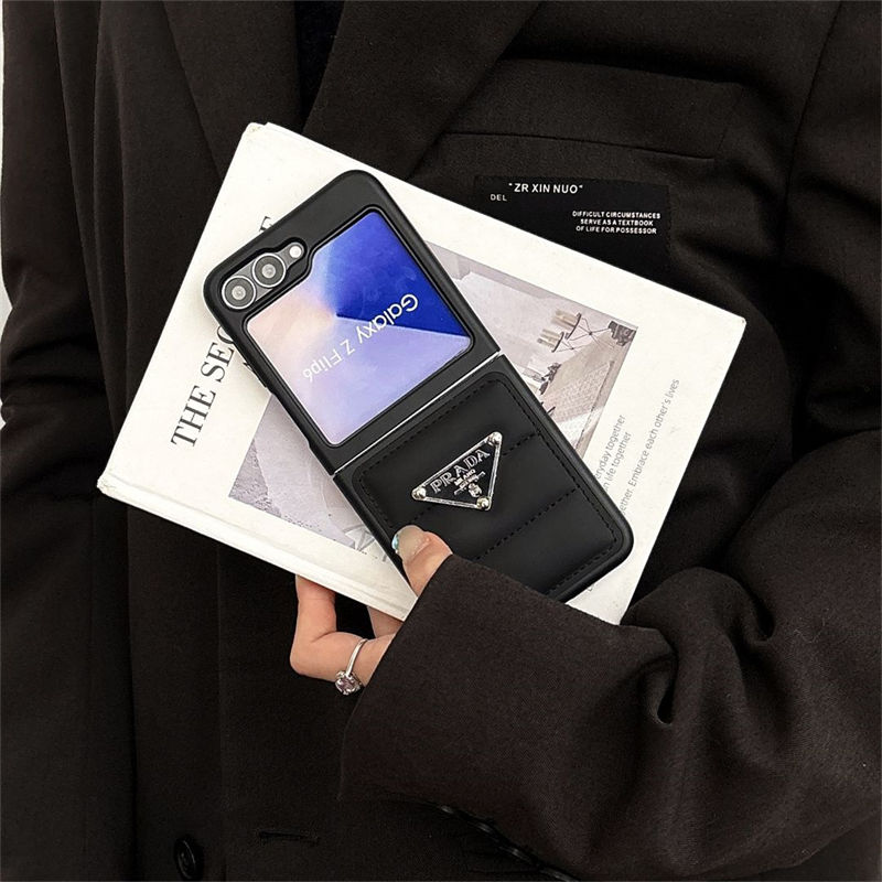 Prada Galaxy Z Flip 3 4 5 6 5G Case coque hulle