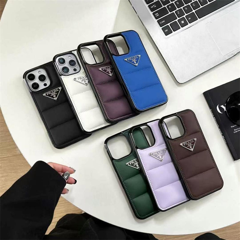 Prada iPhone 16e/13/14/15 16 Pro Max Wallet Flip Case