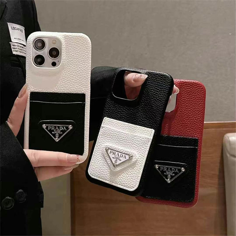 Prada iphone 14 15 16e Custodia Hulle Funda