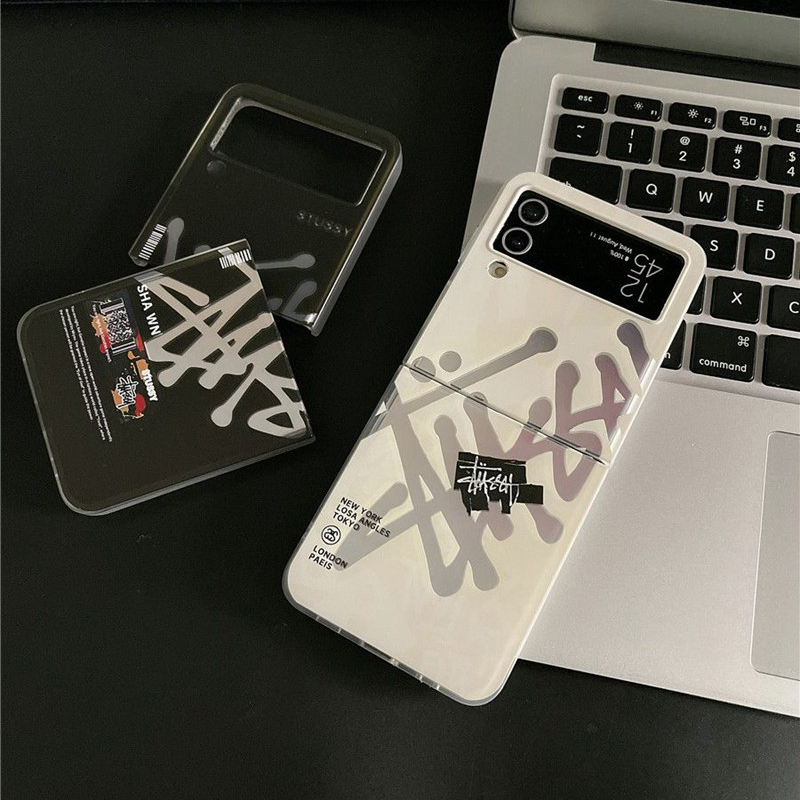Stussy Phone case Shell for samsung z flip 5 4