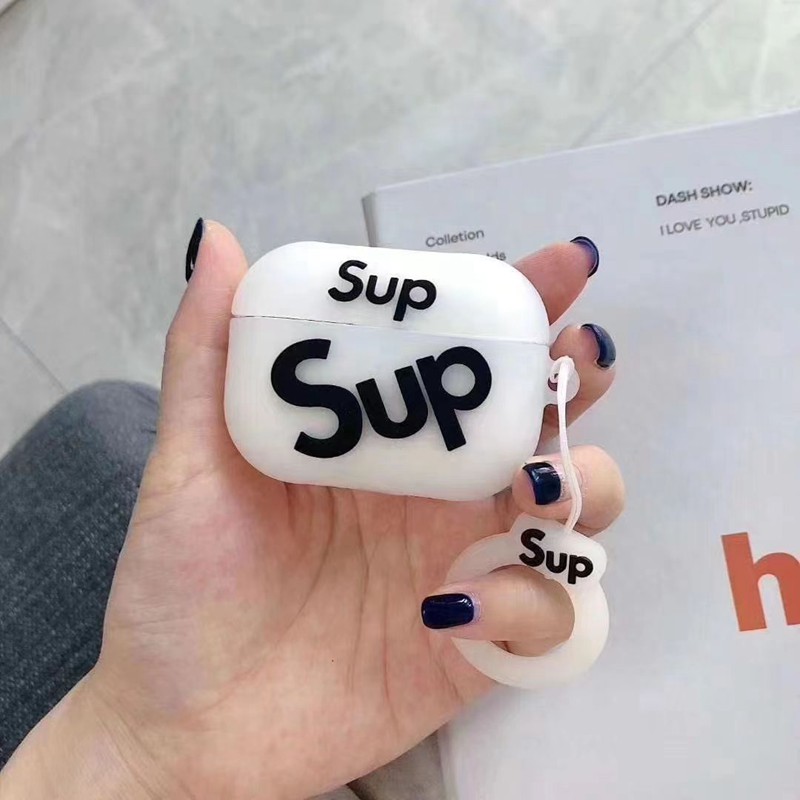 Supreme Airpods pro2 Protective Case Cover hülle coqueAirPods Case Custodia 
