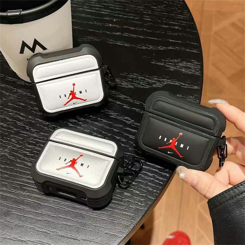 Nike Wireless Charging Airpods4 pro 4 2 3 1 Earbuds Case