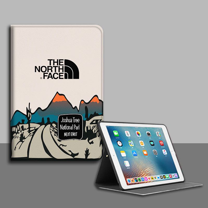 The North Face ipad 10th/pro 2022 case luxury mountain highway print case