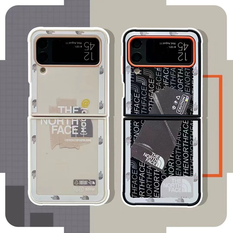 The North Face luxury galaxy Z flip 4 5G Case silicone shookproof protection stylish case