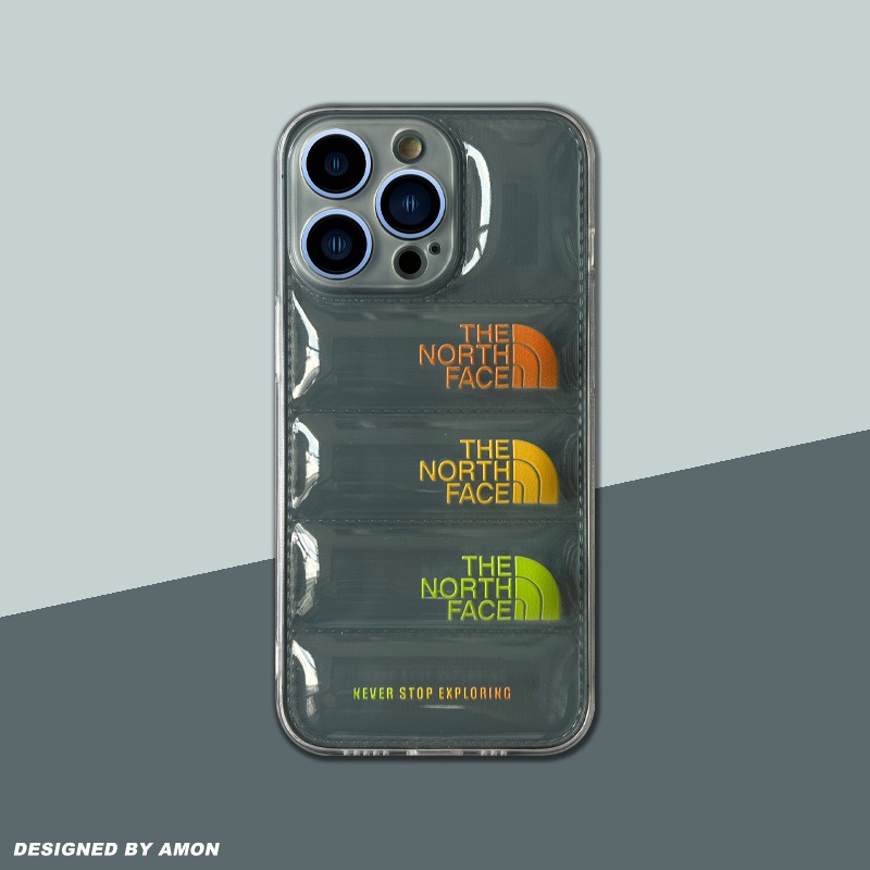 the north face iphone 14 pro max plus case luxury jacket clear logo fashion cover