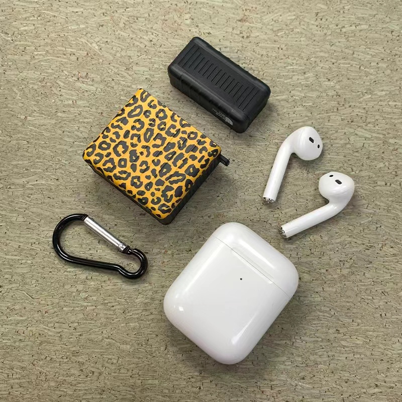 the north face airpods pro 2 suitcase luxury leopard logo TWS Bluetooth Earbuds cover