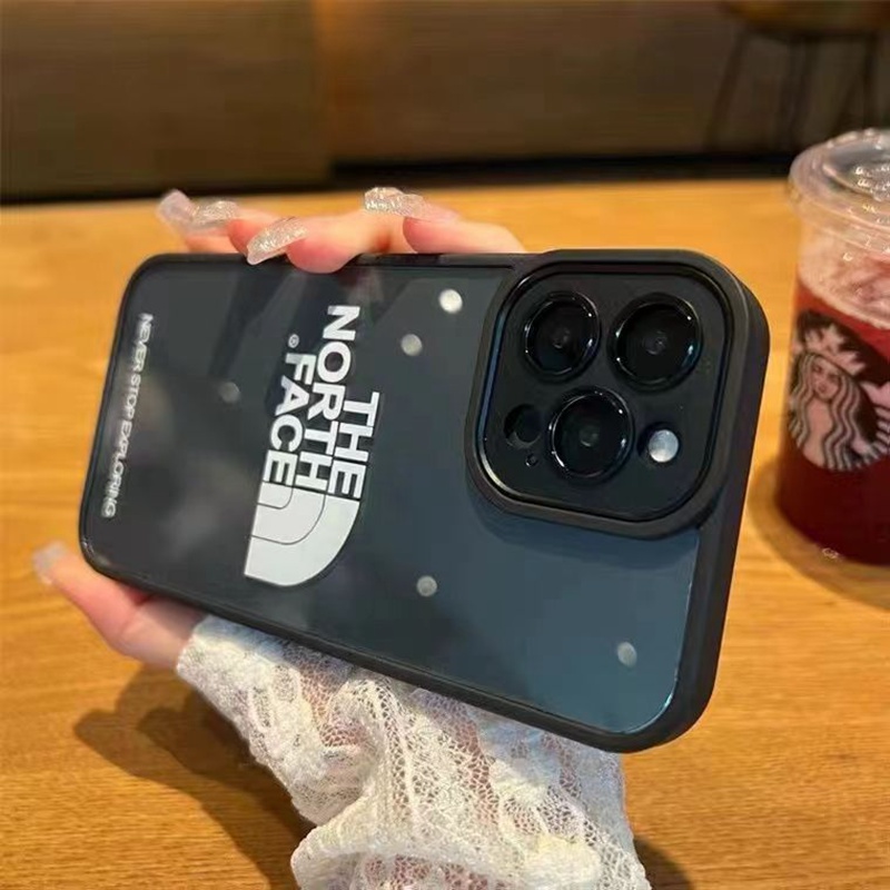the north face iphone14pro max plus case luxury shine logo brand cover