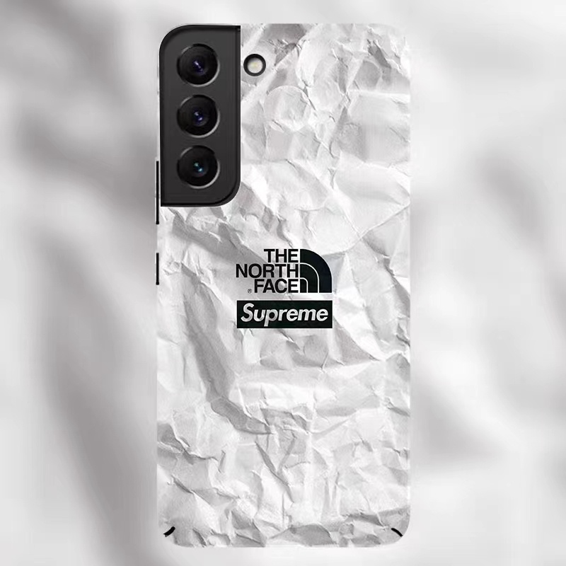 Supreme The North Face luxury monogram cute stone print brand case For iphone 14 Pro Max Plus
