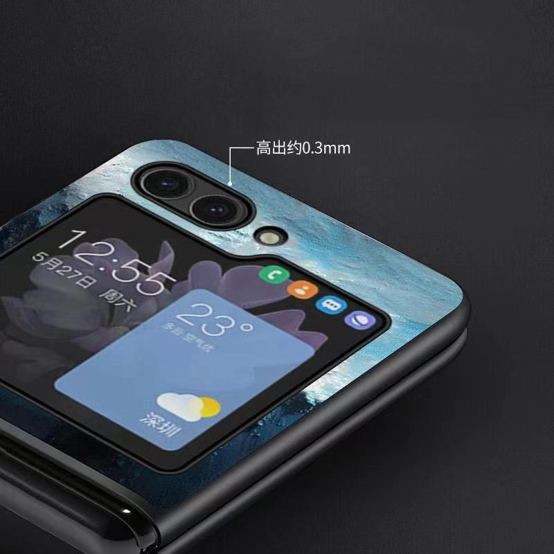 hullePhone case Shell for samsung z flip 5 4 fold4 3 Fashion Brand Full Coveroriginal luxury fake case iphone 15/14 samsung s23