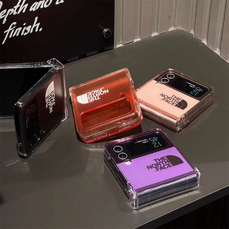 THE NORTH FACE Phone case Shell for samsung z flip 5 4 fold4 3 Fashion Brand