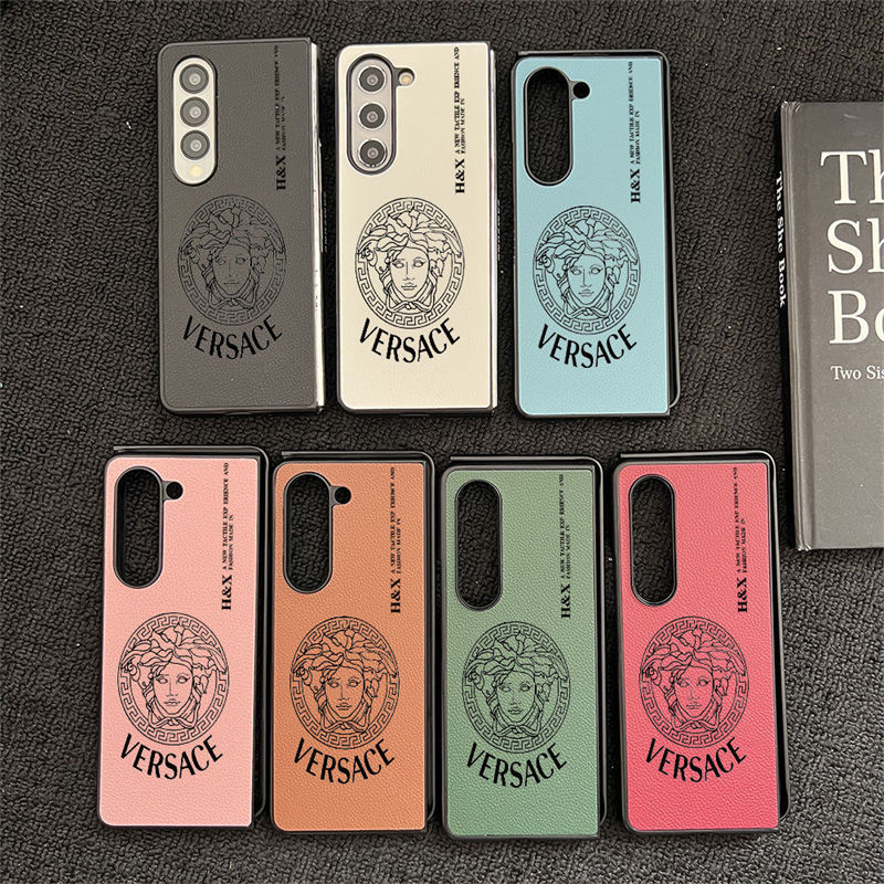 Versace samsung z flip 6 5 4 Case