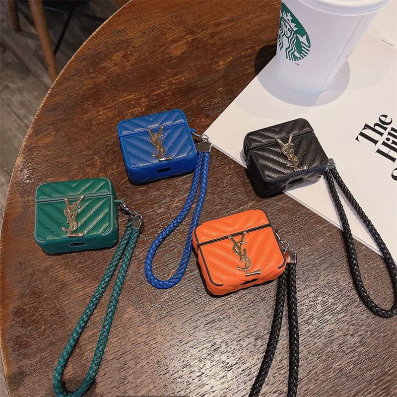  YSL Airpods 4 pro2 4 3 2 Protective Case Cover