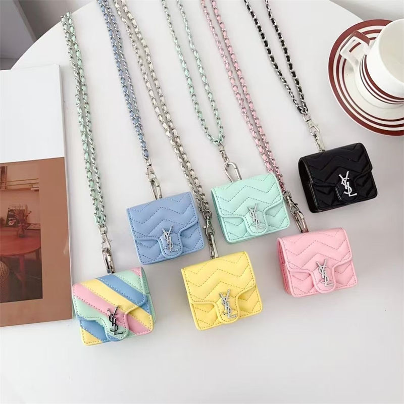 Ysl Airpods 4 pro2 4 3 2 Protective Case Cover hülle 