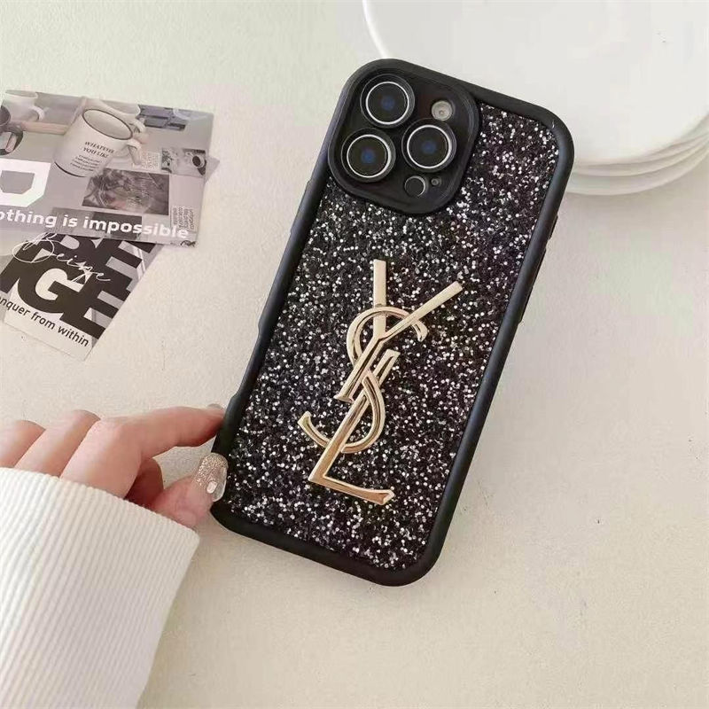  Ysl original luxury fake case iphone16 pro max 14 15