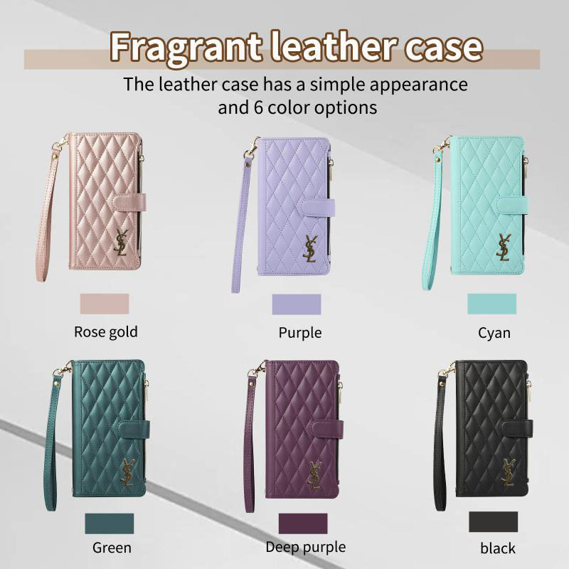 Ysl Luxury designer iPhone 16 15 14 case hülle