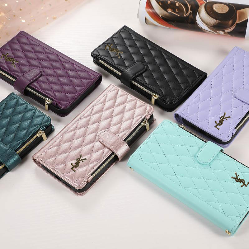 Ysl iPhone 16 pro max 15 samsung a55 s54 s25 ultra s24 plus Case