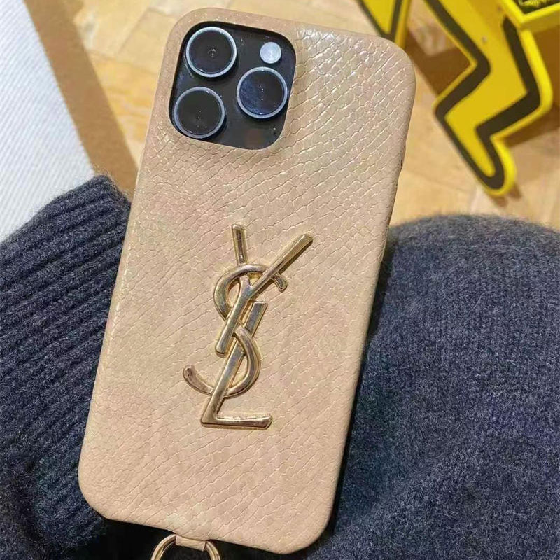 Ysl luxury designer iPhone 16 plus 15 pro max 16e 15 14 case
