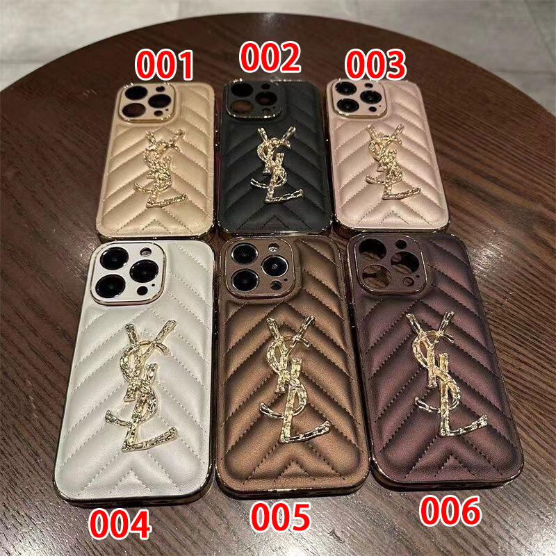 YSL iPhone 15 16 17Case