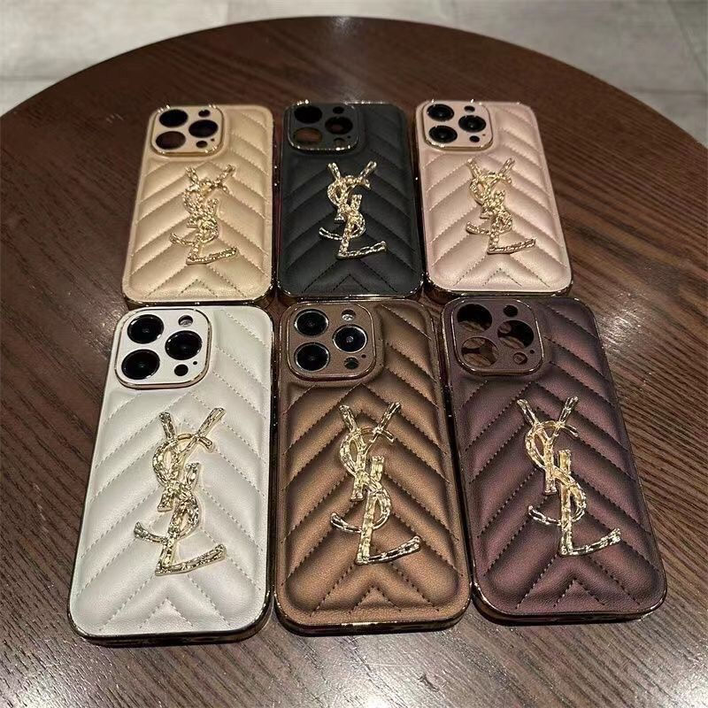 YSL original luxury fake case iphone16 pro max  17