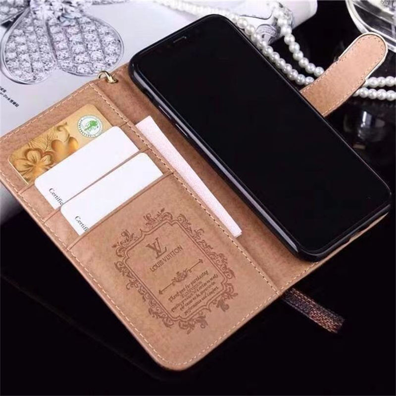 burberry lv gucci galaxy s23+ plus ultra iphone 14 Pro Max Airpods pro 2 case luxury notebook strap card logo cover
